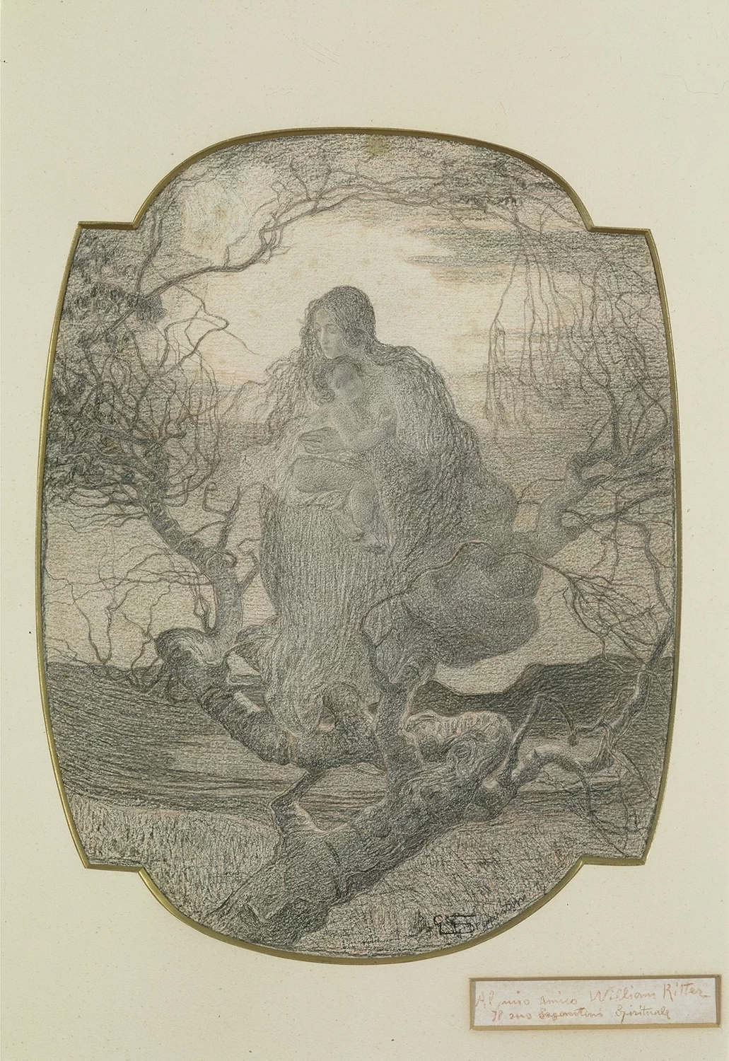 L'angelo della vita [1894 - 1896], Museo Segantini, St. Moritz